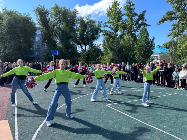 Открытие игровой площадки.